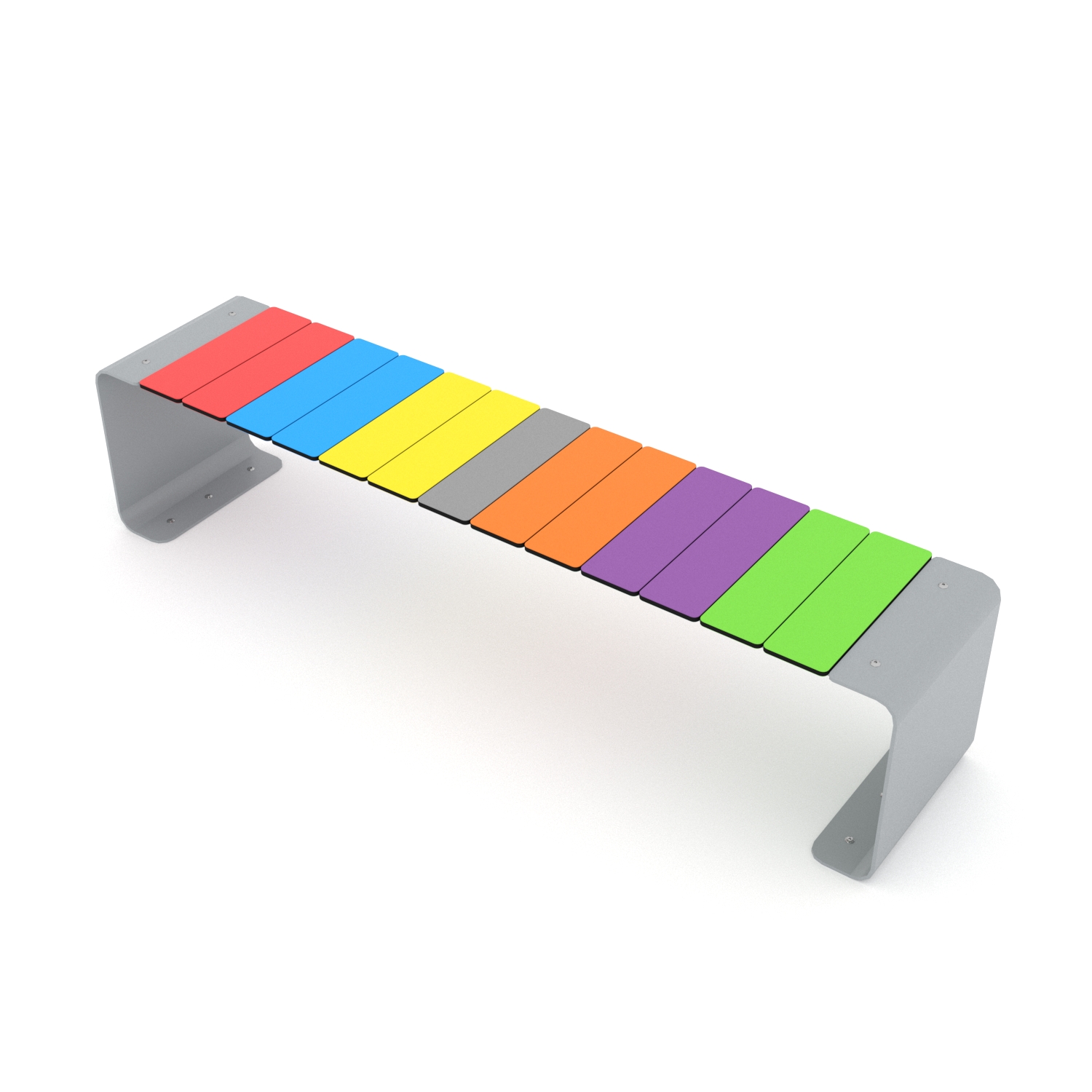 923 – Colourful Bench