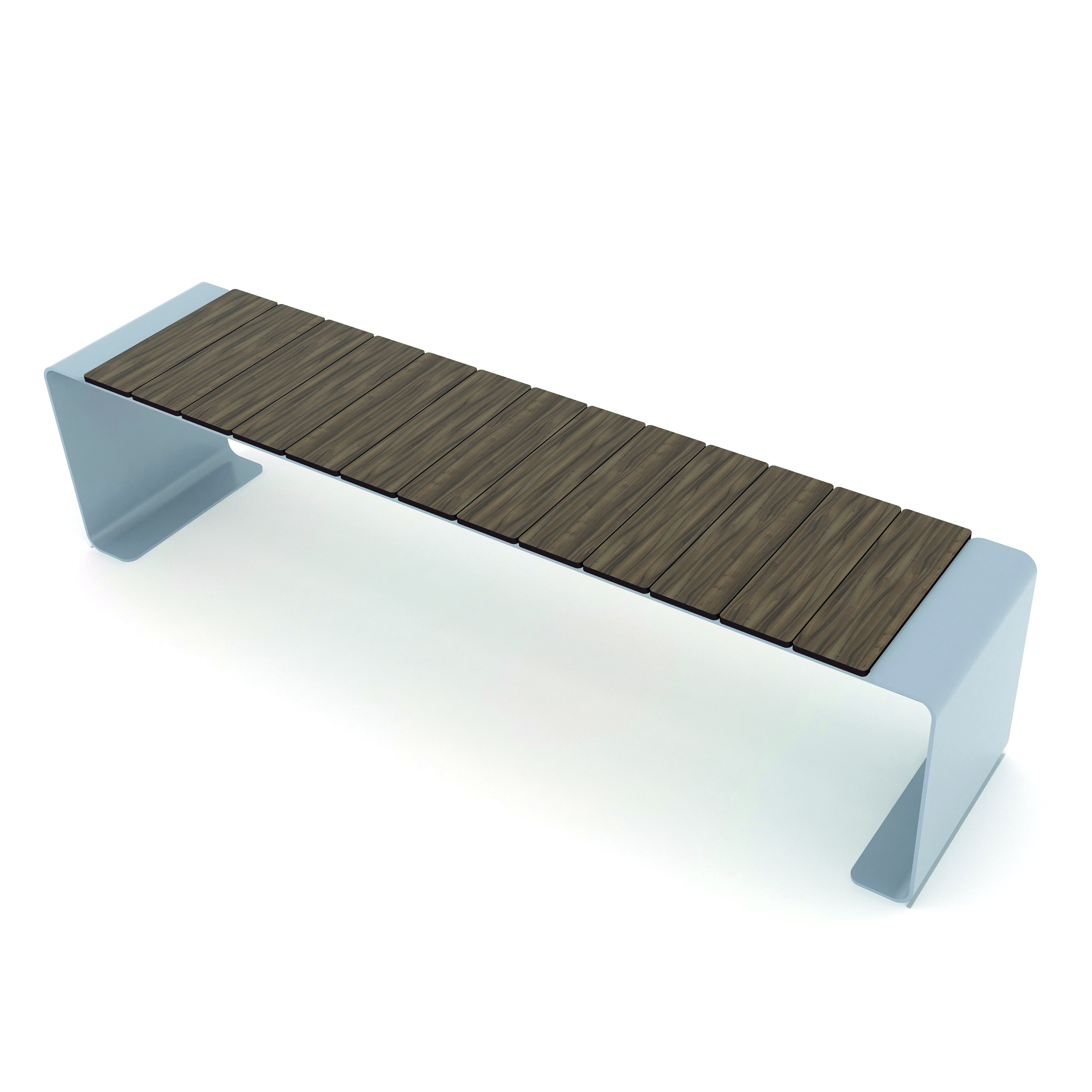 0925 – HPL and Steel Bench