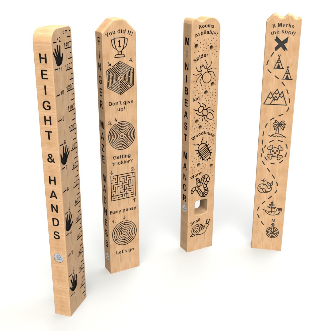 AT-405 – Play Time Totem Poles