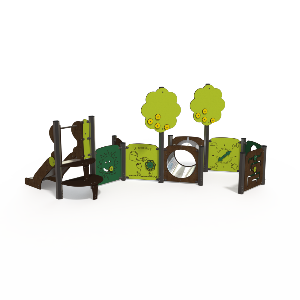 BA 06-1014 – Petite Play Panel Activity Zone