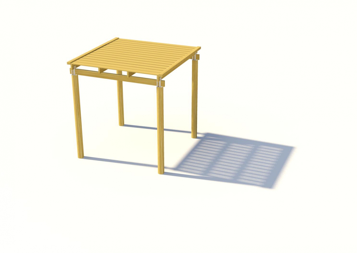 CAN-302 – Open Arbour (Timber Roof)