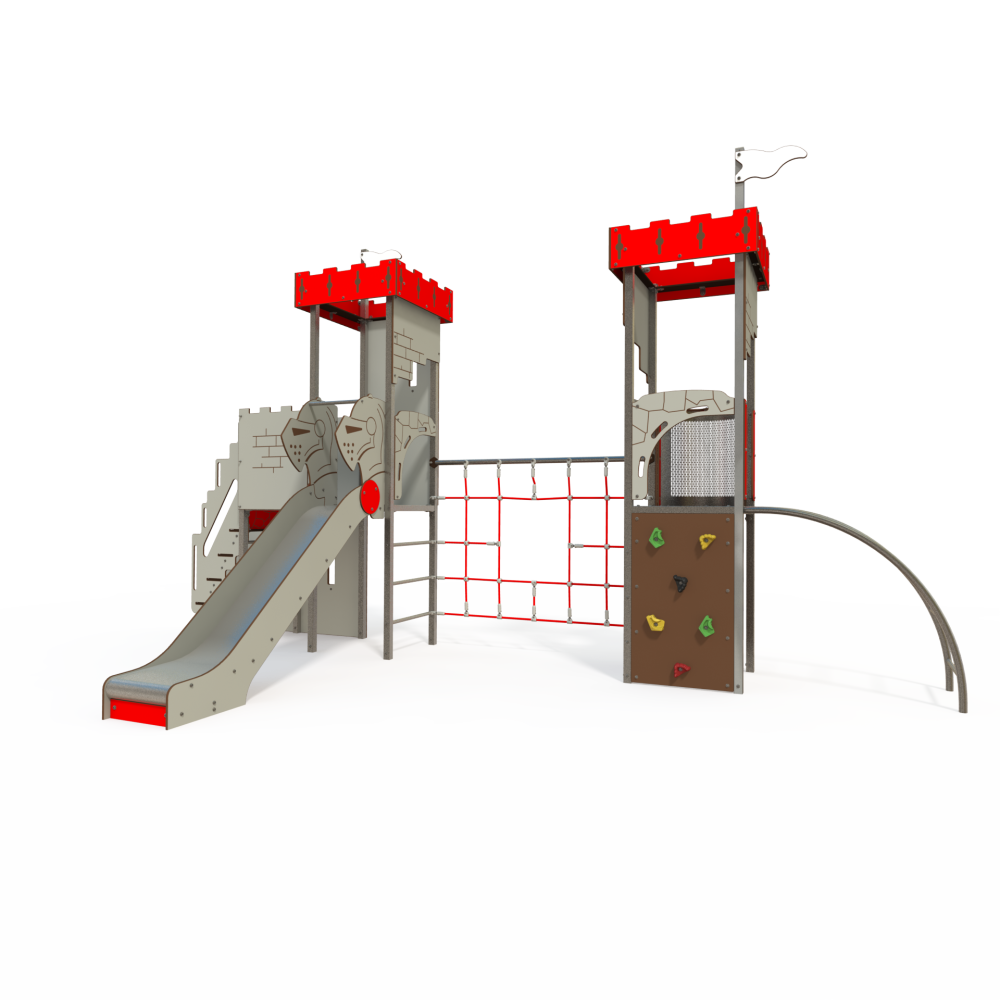 CC 12-2001 – Double tower with slide