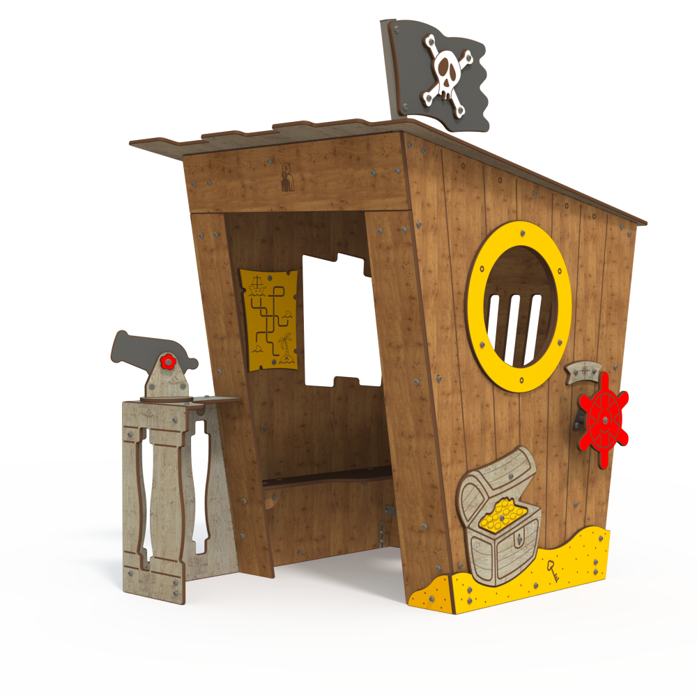 CM 019 – Pirate Hut Playhouse