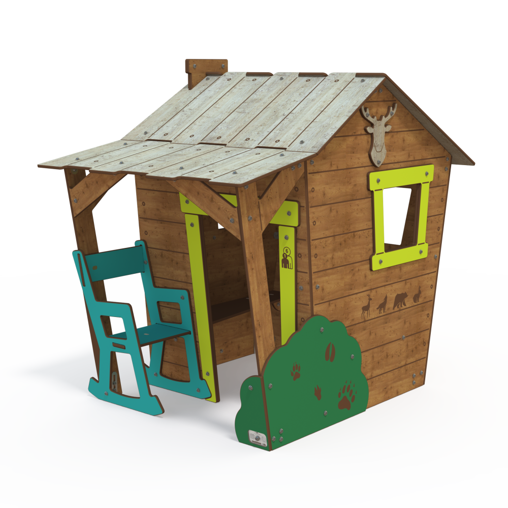 CM 020 – Log Cabin Playhouse