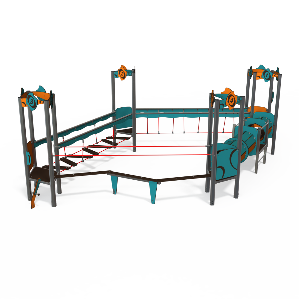 EP 06-4003 – Diamond Steel Trim Trail