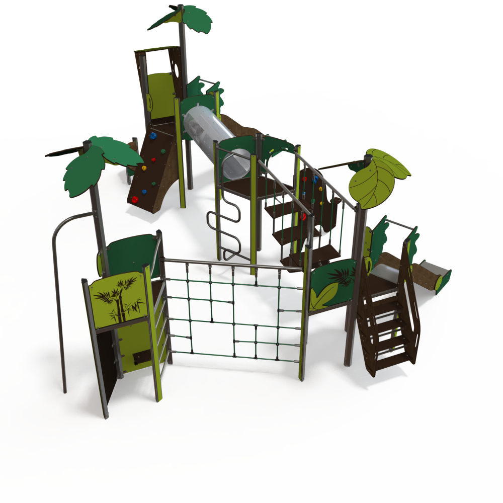 EX 15-4014 – Nature Tunnel and Climb Play