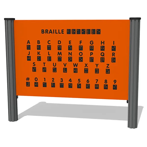 FPP-066 – Braille Alphabet and Number Play Panel