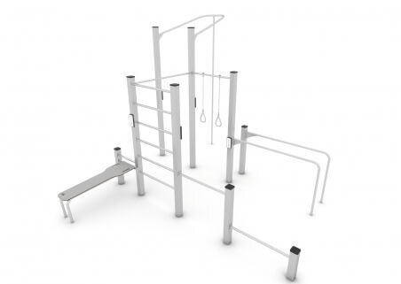 2325 – Full Body Workout with Pull Up Rings