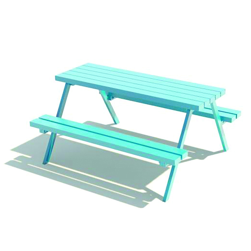 SF-214 – Picnic Steel Table