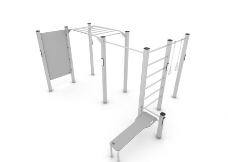 2324 – Upper Workout with Monkey Bars