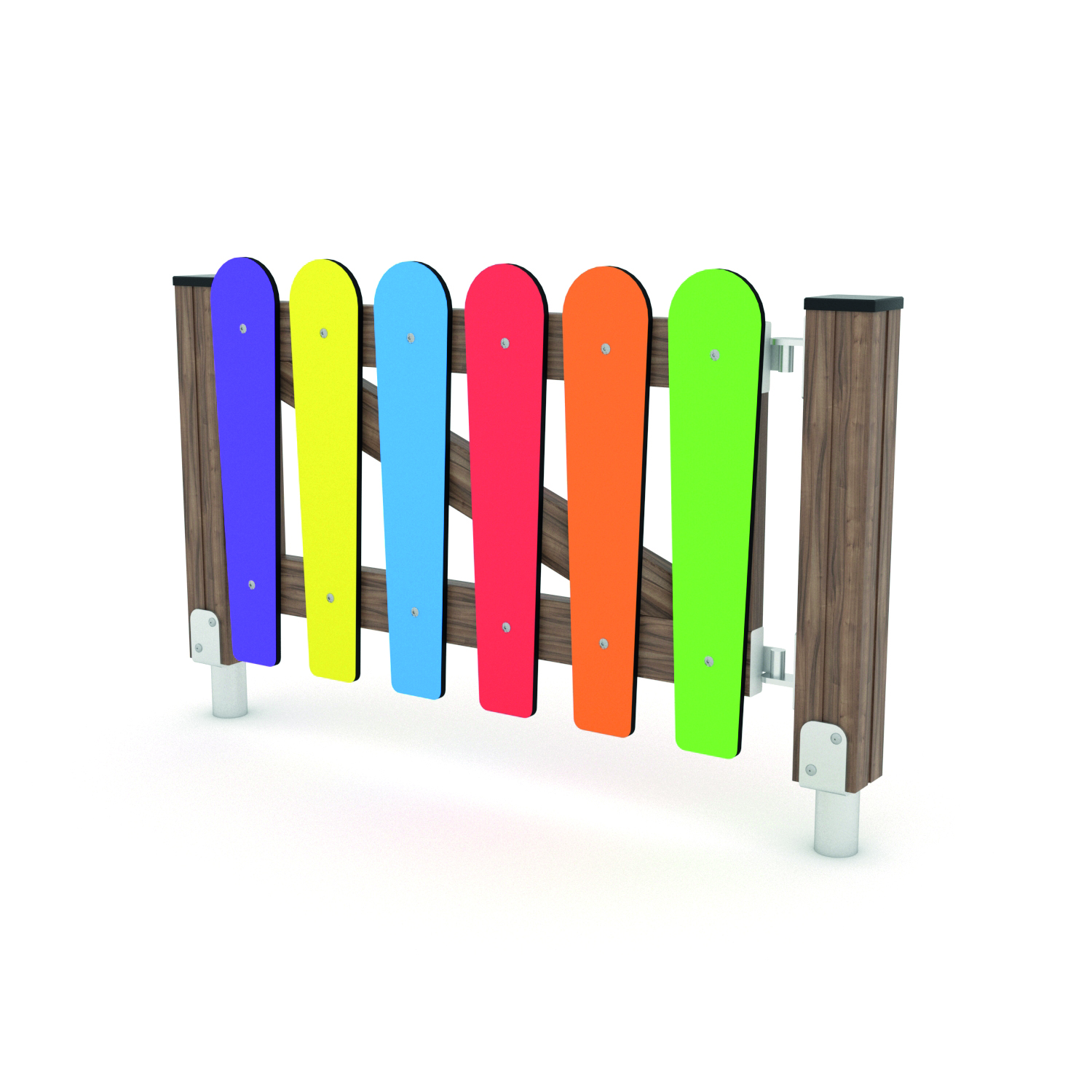 WD1484 – Colourful Playground Gate