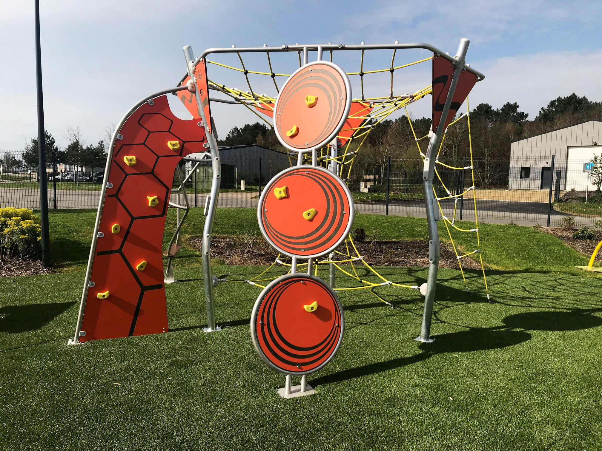 It’s all about the climbing frame