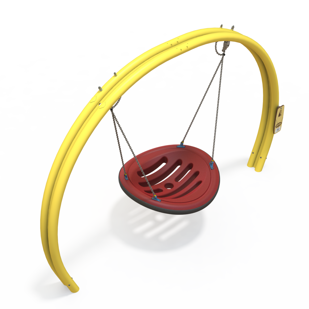 The Harmony Swing Inclusive Arch Swing with Supportive seat for all abilities